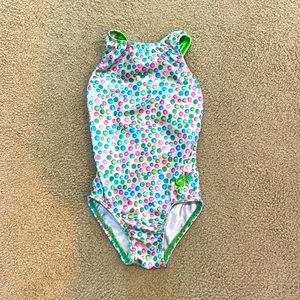 GK Elite small gymnastics leotard